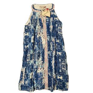 SOLD SPEECHLESS Tassel Tie Neck Dress - Size 8